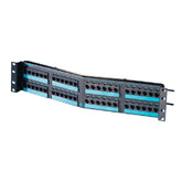 Legrand - Ortronics OR-PHA5E6U48 Angled Clarity 5E Modular to 110 Patch Panel